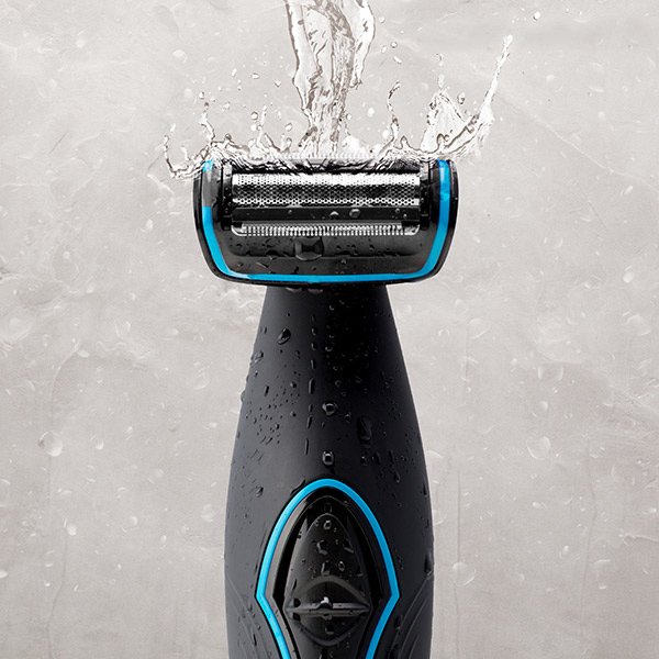 Kroppstrimmer & epilator med förlängningsbart handtag