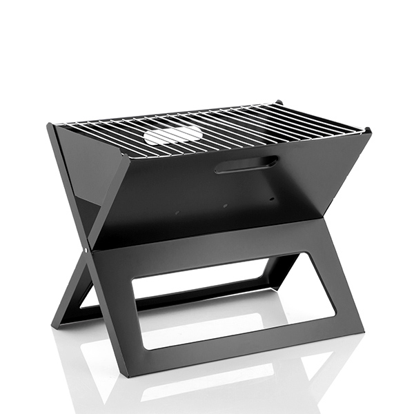 Kompakt hopvikbar grill för utomhusbruk
