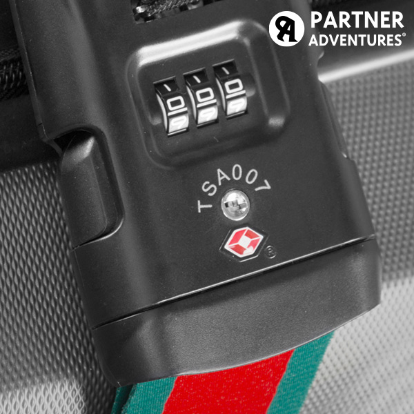 Partner Adventures Bagagerem med Integrerad Vågsensor och Säkerhetskod