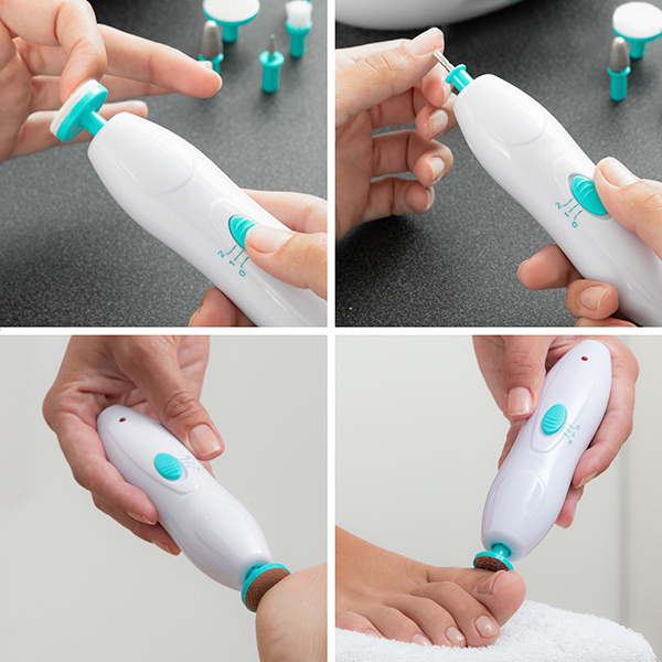 Komplett manikyr- och pedikyrkit