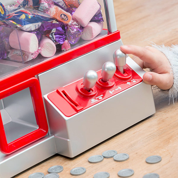 Mini klomaskin med ljus