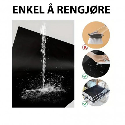 Non-stick grill- och stekunderlägg (2 st)