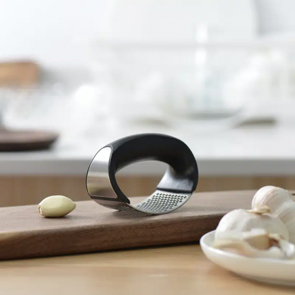 Smart vitlökspress i rostfritt stål