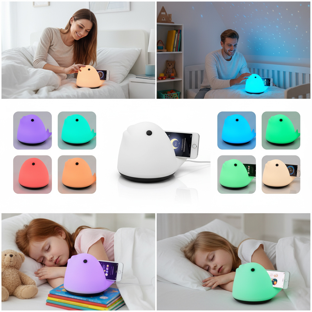 Uppladdningsbar lampa i valform