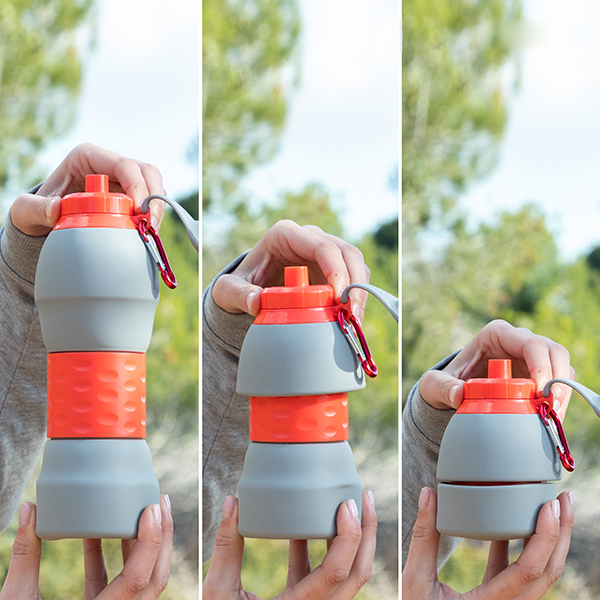 Hopfällbar vattenflaska