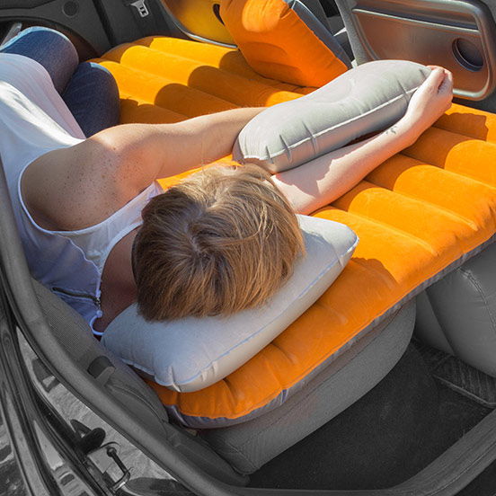 Luftmadrass för bil