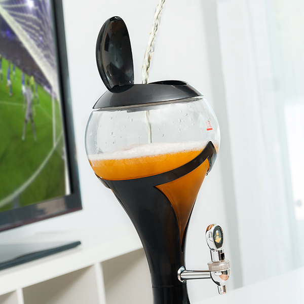 World Cup-ölserverare med LED-ljus