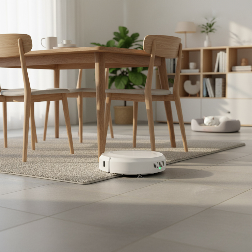 Smart automatisk robotdammsugare