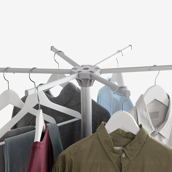 Portabel klädtork 1000W vit