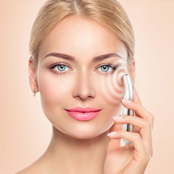 Anti-rynk massagepenna för ansikte, ögon och läppar