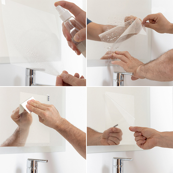 Spegelfolie med imskydd, 2-pack