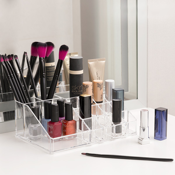 Sminkförvaring i akryl