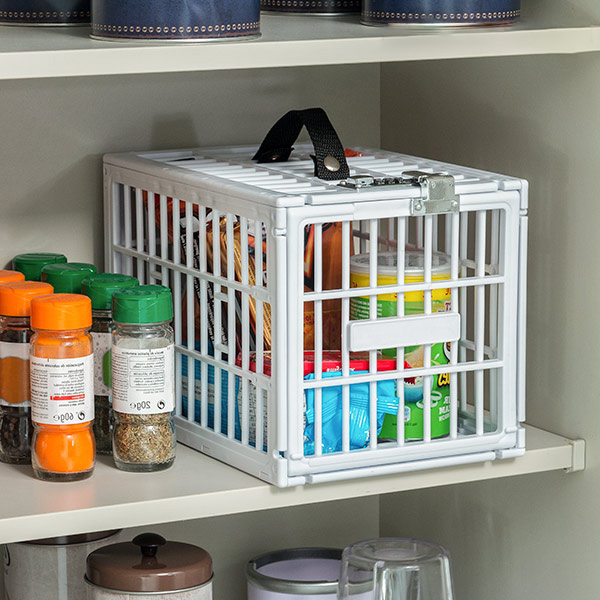 Kylskåpslåda med lås