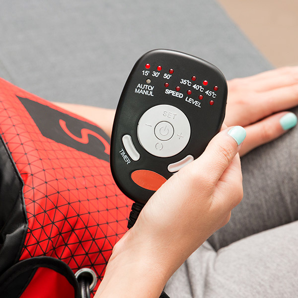 Vibrerande träningsbälte med bastueffekt (S)