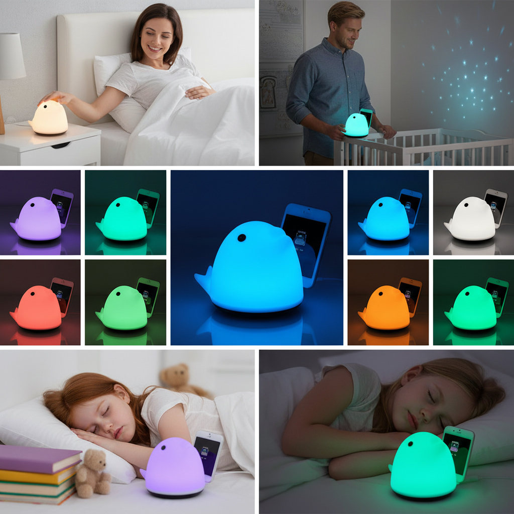 Uppladdningsbar lampa i valform