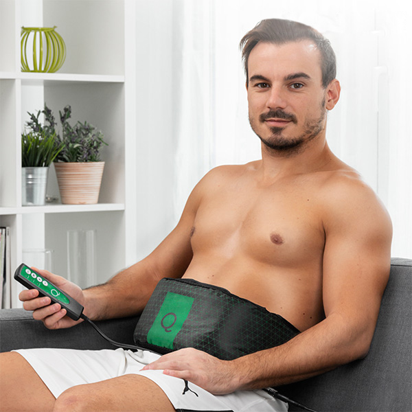 Vibrerande magträningsbälte (Q)