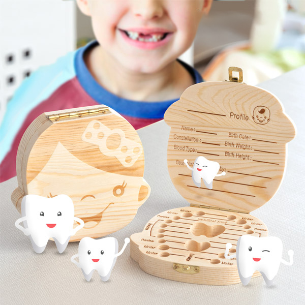 Förvaringsask för mjölktänder