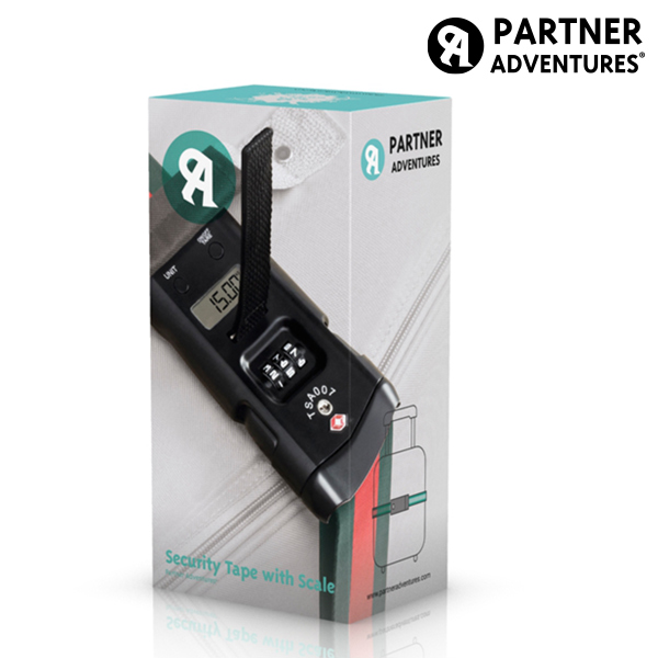 Partner Adventures Bagagerem med Integrerad Vågsensor och Säkerhetskod