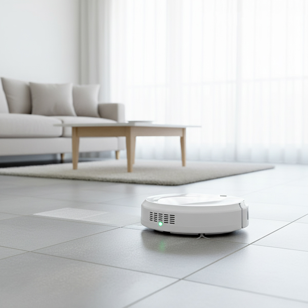 Smart automatisk robotdammsugare