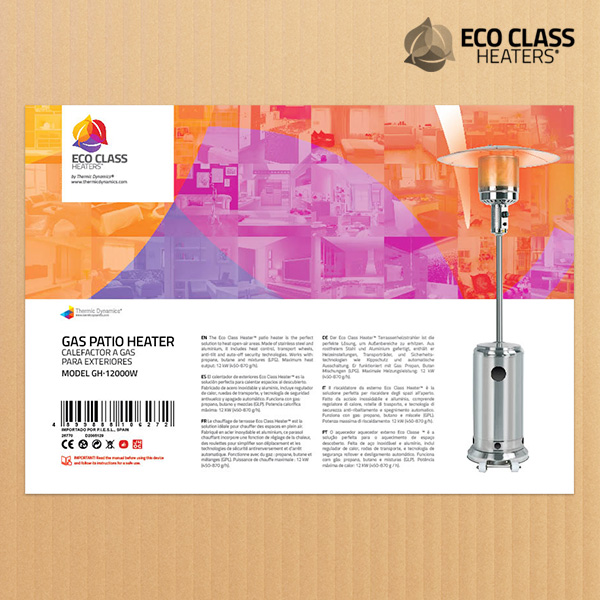Eco Class Heaters GH 12000W gasvärmare