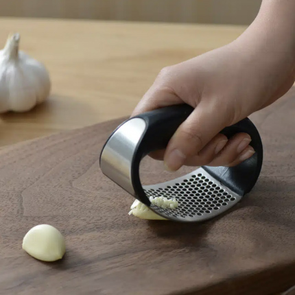 Smart vitlökspress i rostfritt stål