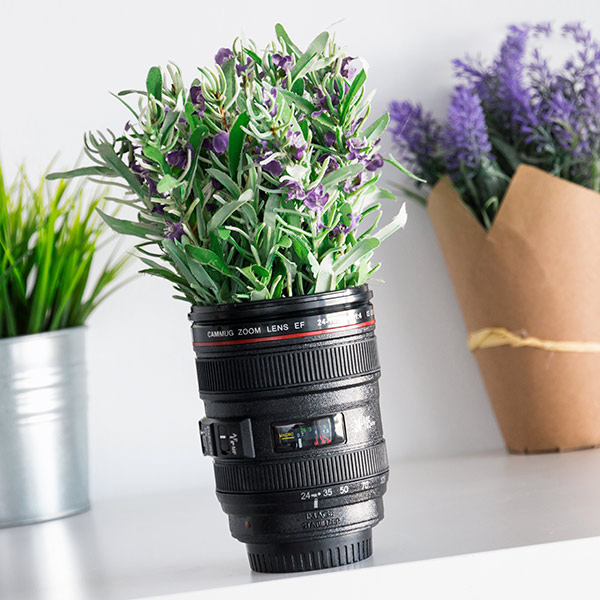 Multifunktionell Kamera-Mugg