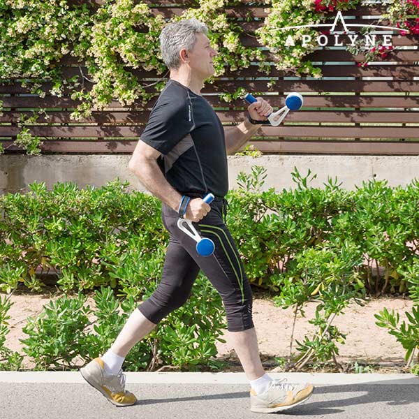 Walk & Weight handvikter med handtag (2-pack)