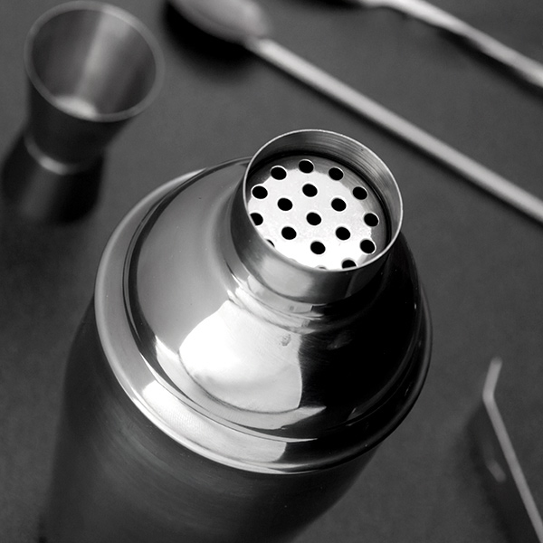 Cocktailset med receptbok (6 delar)