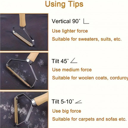 Skonsam Päls- & Ludd Borttagningsborste