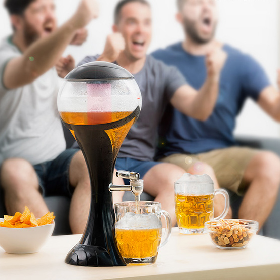 World Cup-ölserverare med LED-ljus