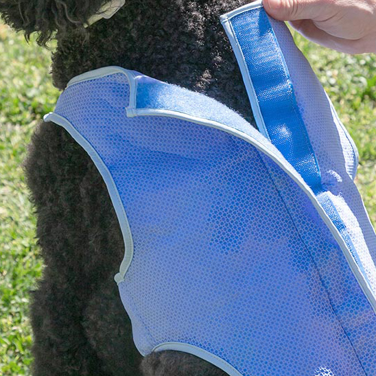 Kylväst för husdjur i mellanstorlek