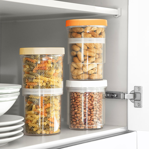 Storleksjusterbara behållare (3-set)