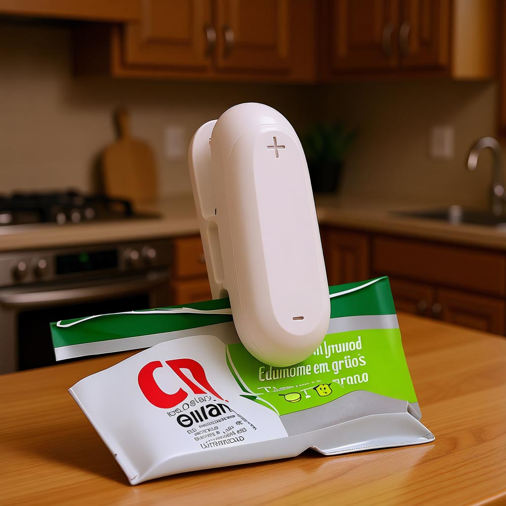 Multifunktionell Påsförseglare med Skärare