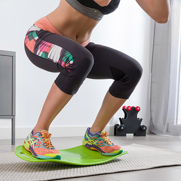 Fitness balansbräda med övningsguide